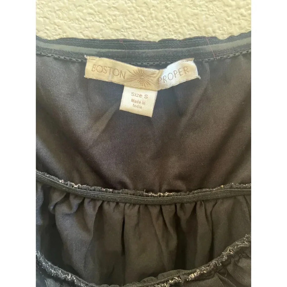 Boston Proper Women's Animal Print Sequin Halter Maxi Dress Size Small - Picture 7 of 8